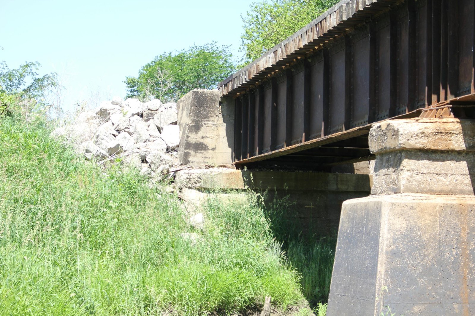 West abutment